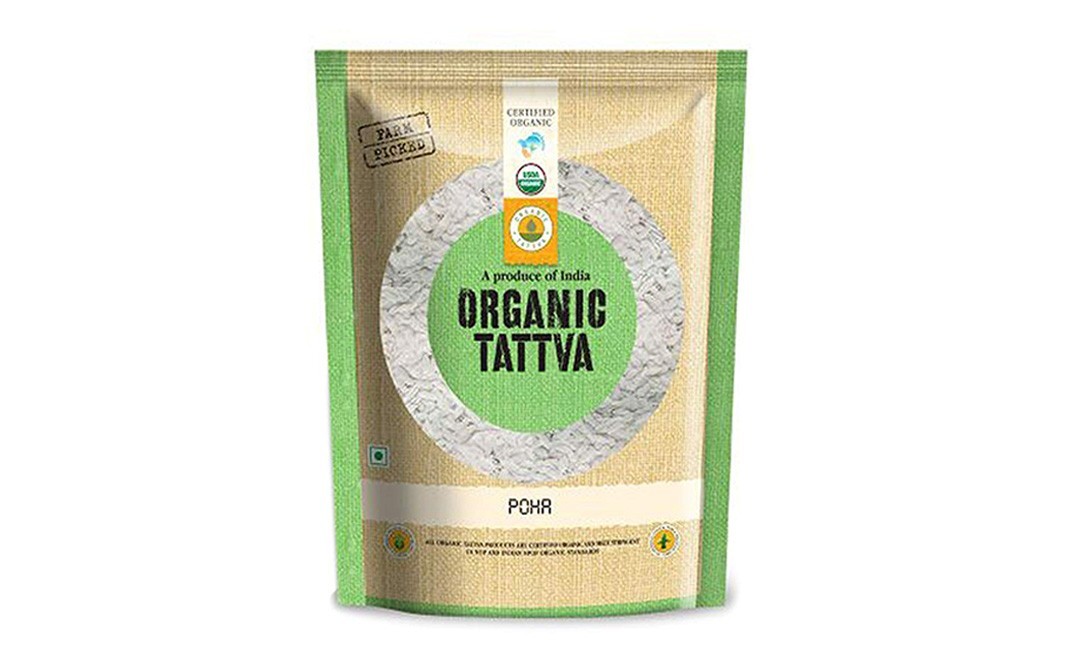 Organic Tattva Poha    Pack  500 grams